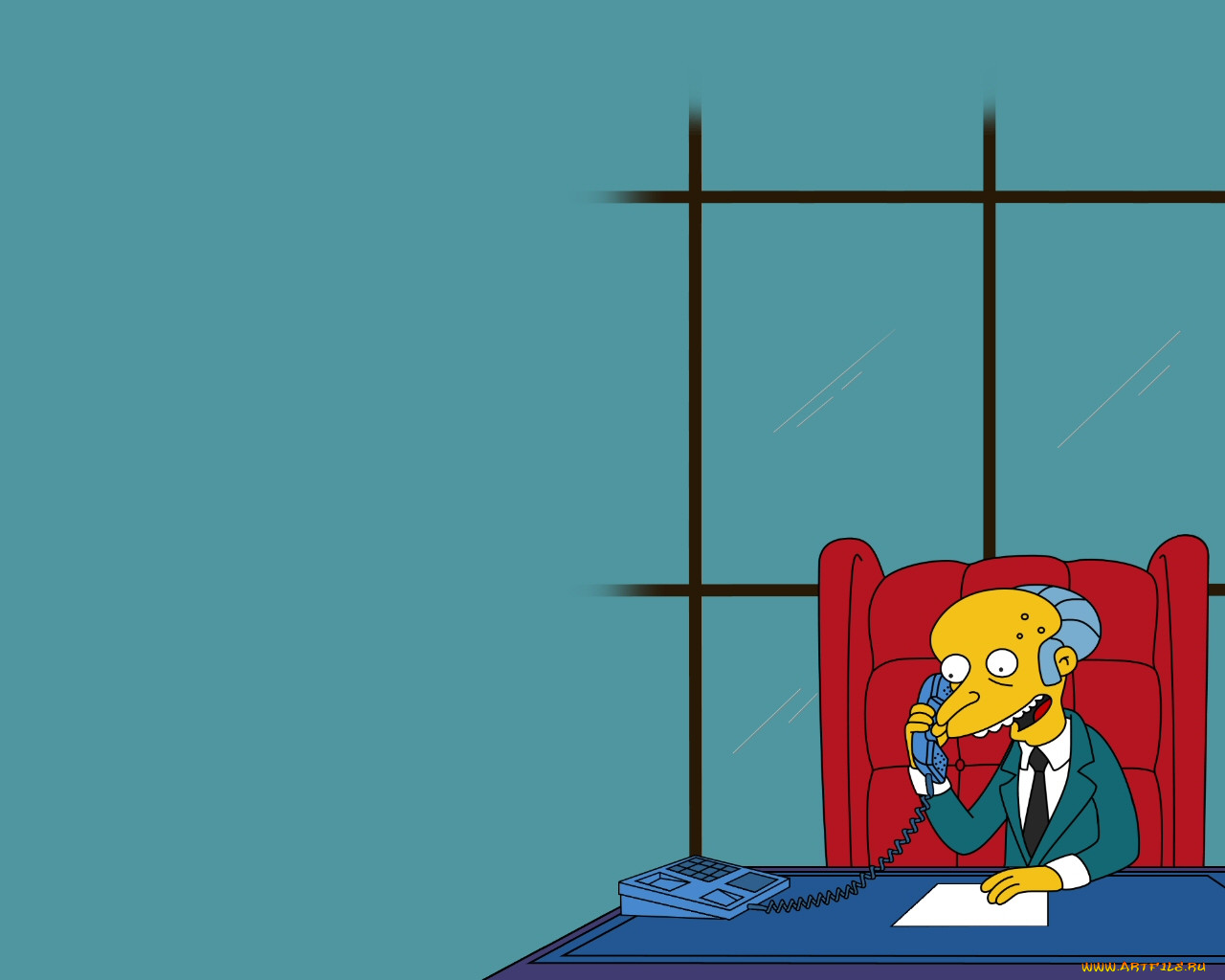 , the, simpsons